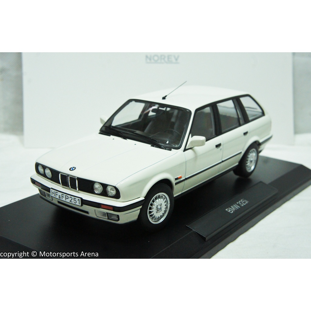 【現貨特價】1:18 Norev BMW 325i E30 Touring 1992 白色 ※限量一千台※