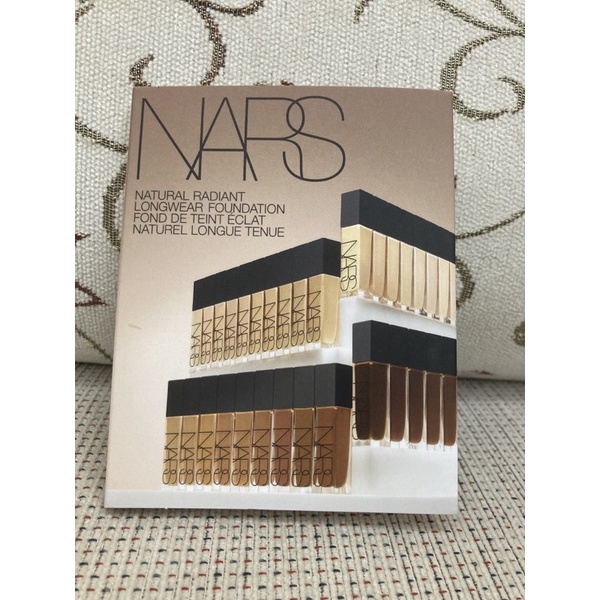 NARS 極光亮顏粉底液 MONT BLANC, DEAUVILLE, VIENNA, PUNJAB 小樣 試用包 體驗