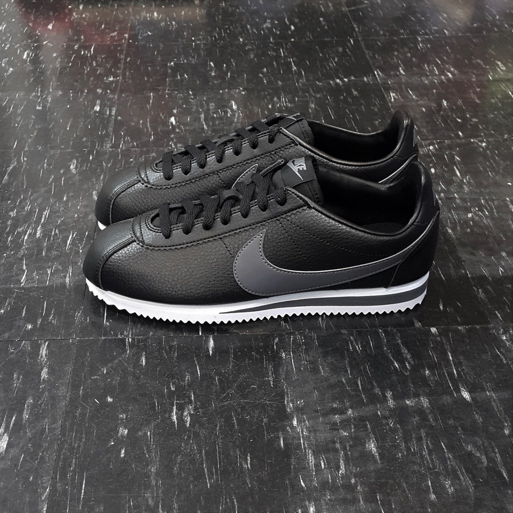 nike cortez hitam