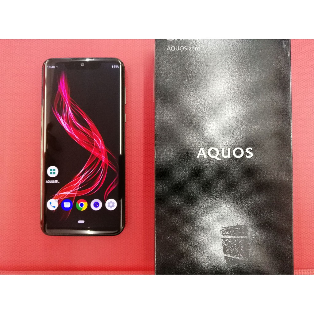 SHARP AQUOS ZERO 128g 黑色 整體8成新.超大容量 浚鴻下標專用!!!