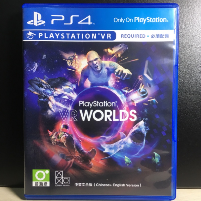 阿杰收藏 Playstation Vr Worlds 中文版 Ps4中古 Ps4vr 二手遊戲vr世界 蝦皮購物