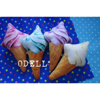 ODELL擬真冰淇淋抱枕4色，現貨+預購