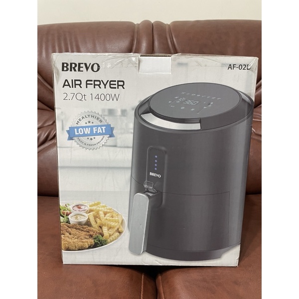 可面交 原箱寄送 Brevo 氣炸鍋 AF-02D 1400w 2.6L 觸控式螢幕 家電 娃娃機 夾物