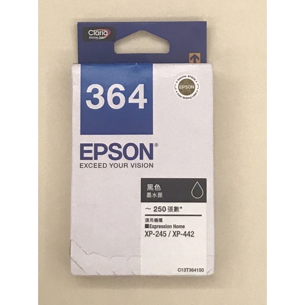 ［全新/原廠］Epson 364黑色墨水匣