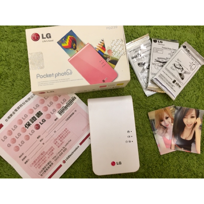 正品 LG PD239P POCKET PHOTO 3.0 口袋相印機原價4500