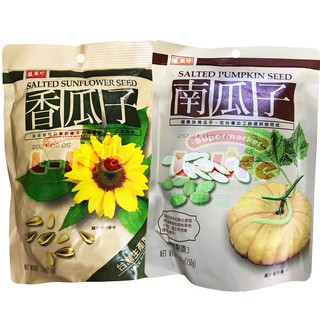 【利來福】盛香珍．南瓜子150g／香瓜子210g