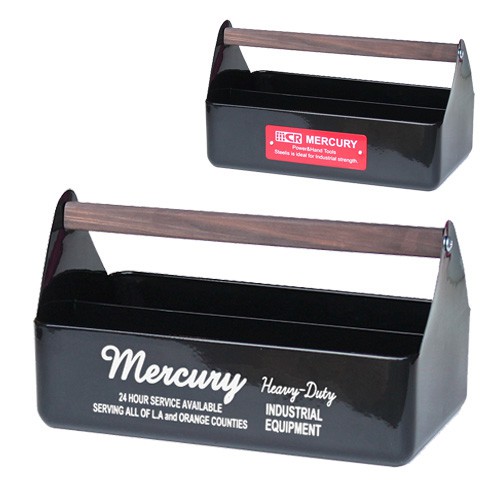 MERCURY - ME048530 HANDLE TOOL BOX 手提 收納箱 / 工具箱 / 置物盒 (黑色)