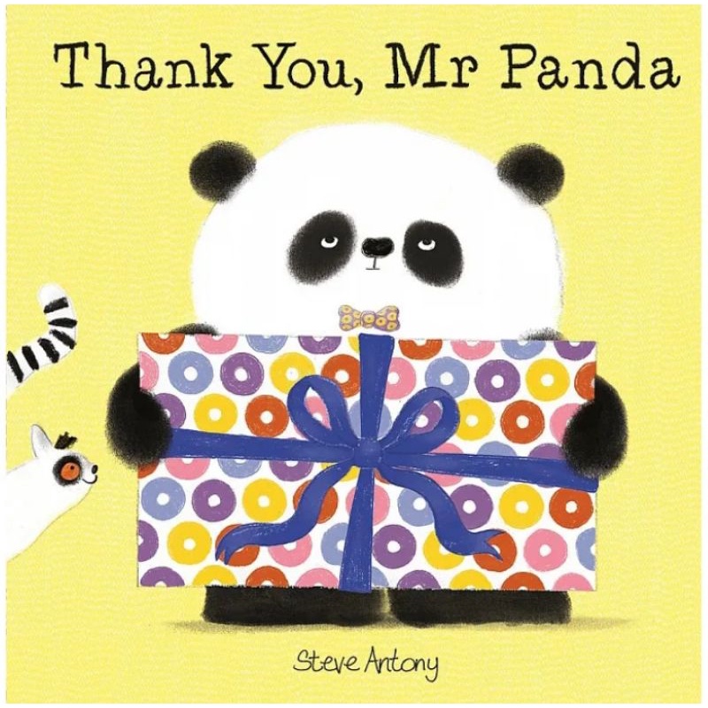 全新英語童書 Thank you, Mr. panda 謝謝你，熊貓先生
