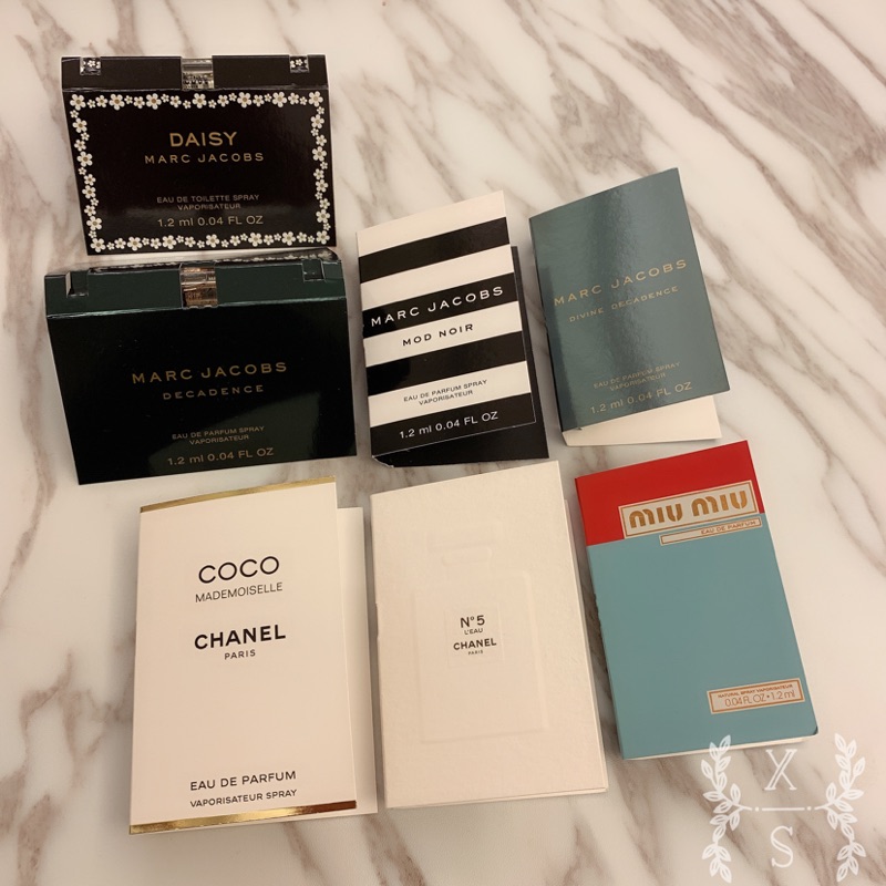 現貨💖 試管 女性小香 多款品牌 Chanel Marc Jacobs Miu Miu 針管香水 試聞瓶 試管 小樣