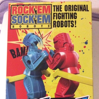 *現貨*拳擊機器人大戰 旅行版 ROCK'EM SOCK'EM ROBOTS 桌遊