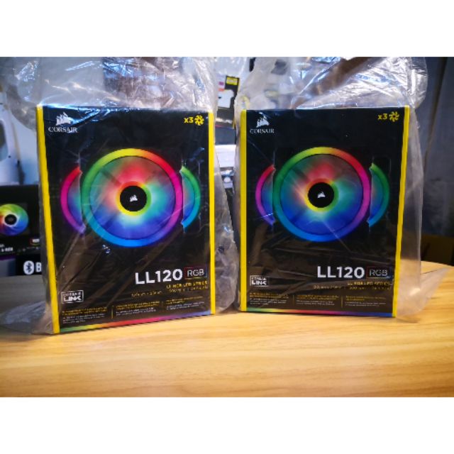 全新 海盜船 Corsair LL120 RGB 三風扇 含控制器