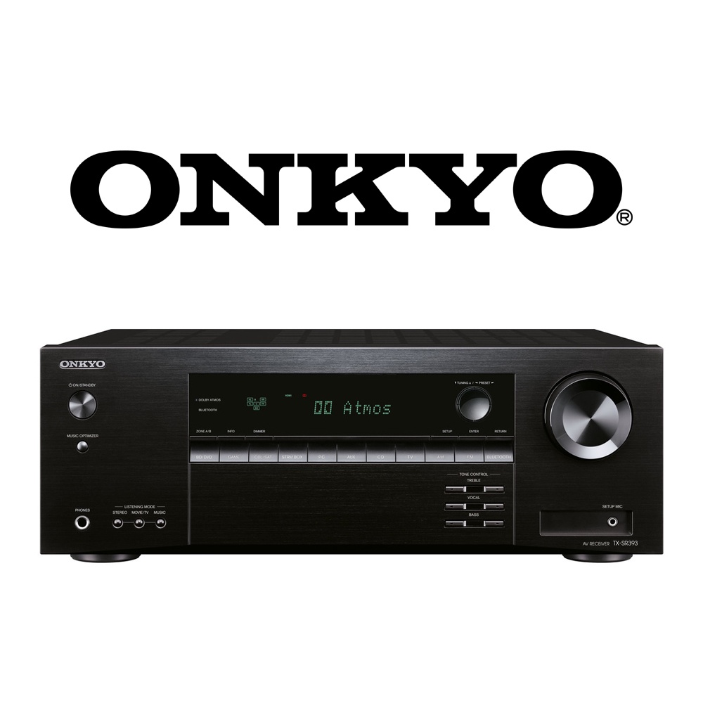 【現貨】ONKYO TX-SR393 5.2聲道 A/V網路影音環繞擴大機【全新公司貨】