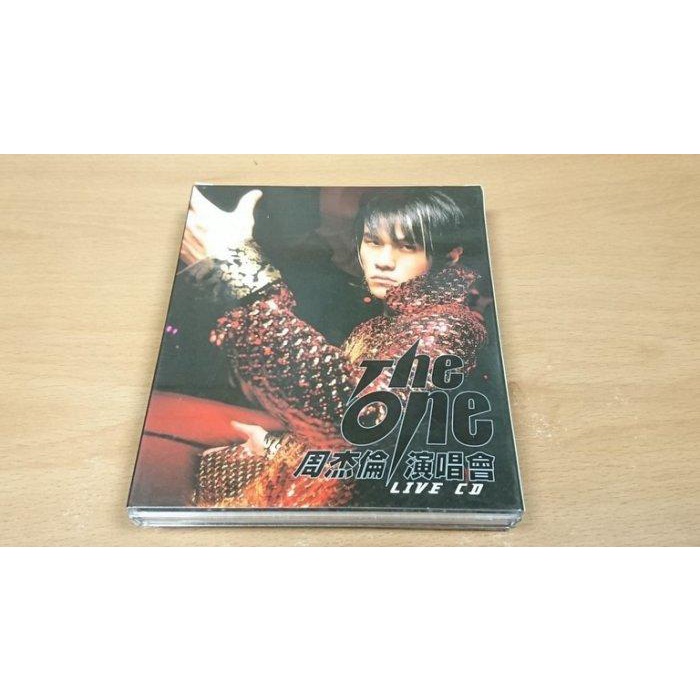 周杰倫 THE ONE 演唱會 2CD+VCD(無紙盒版980$) 附歌詞寫真本紙盒 版頗新絕版