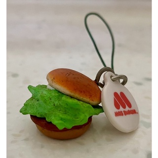 （請先私訊 勿直接下單） MOS Burger 摩斯漢堡 扭蛋 吊飾-照燒堡 日版二手收藏
