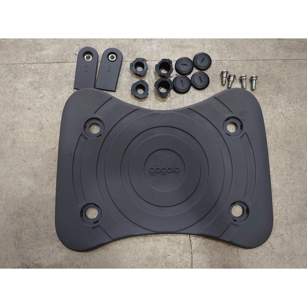 二手gogoro 2 同心圓腳踏墊原廠9成新配件齊全go 2及go 3系列皆可用 蝦皮購物