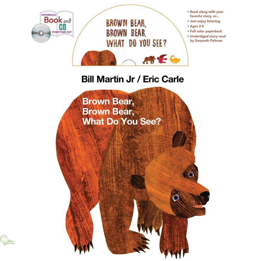 Brown Bear Book, Brown Bear, What Do You See?