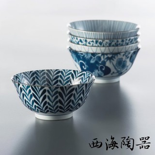 【日本西海陶器】波佐見燒 職人手繪系列 - 共4款《WUZ屋子》日本製 碗盤 餐盤 飯碗小菜碟