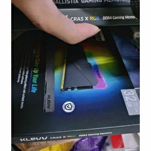 Klevv 科賦 cras x rgb ddr4-3200 32g (16g*2) 記憶體 ram