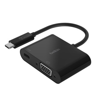 Belkin 原廠轉接頭 AVC001btBK Type-C轉VGA 轉接器 AVC001btBK 現貨 廠商直送