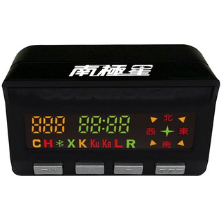 《現貨 免運》 南極星 測速器GPS-858 彩屏雙顯示衛星測速器 最新區間測速提示及一鍵更新功能