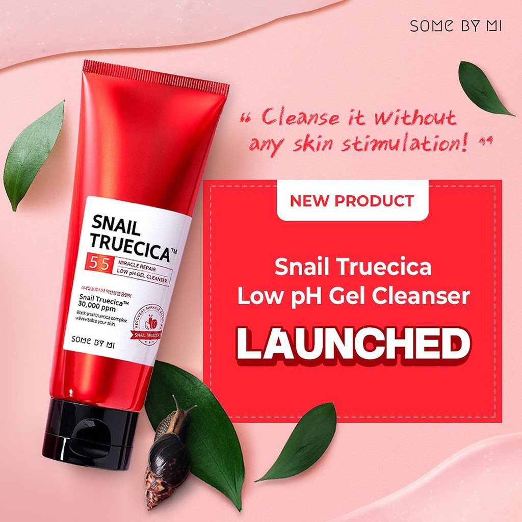 現貨 韓國 SOME BY MI 黑蝸牛精華洗面乳 Snail Truecica Cleansing Gel