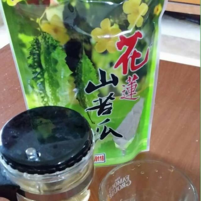 免運 花蓮野生山苦瓜茶包-南部總經銷 花蓮山苦瓜野生種。