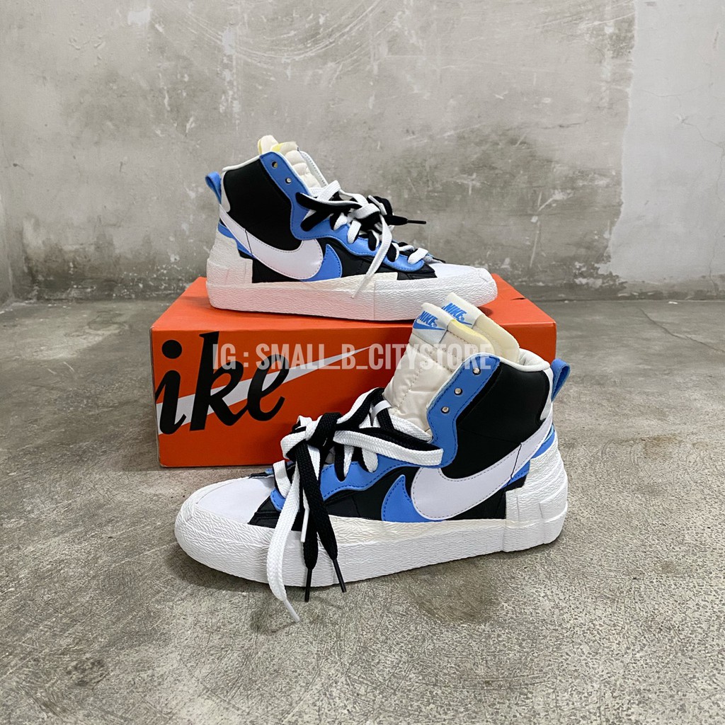sacai x nike blazer mid