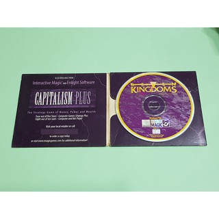 二手 PC 七大王朝 (英文版、單機版) Seven Kingdoms。Windows 95 時期 早期電腦遊戲