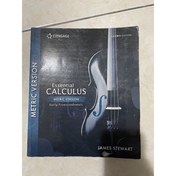 二手 - Essential Calculus Metric Version（微積分原文書）
