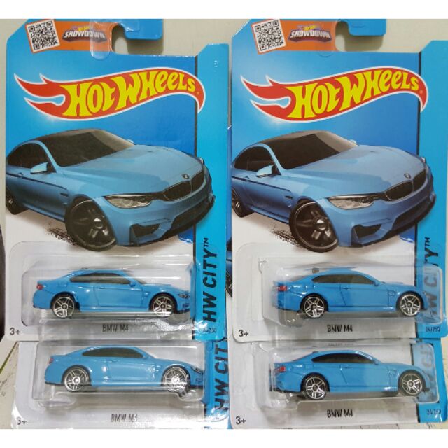 ✨現貨✨ BMW M4 藍 風火輪 hotwheels