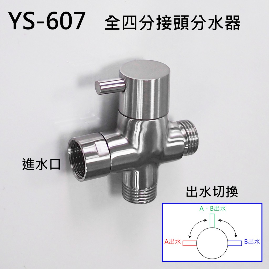 無鉛304不銹鋼不鏽鋼快開水龍頭雙出口1分2 一分二兩用長栓一進二出洗衣機水龍頭快開長栓分水器 蝦皮購物
