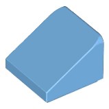 樂高 Lego 中藍色 三角 斜面 角 斜角 Medium Blue 1x1x2/3 Slope 30 54200 積木