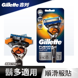 【Gillette 吉列】PROGLIDE鋒隱無感手動刮鬍刀(1刀架1刀片)