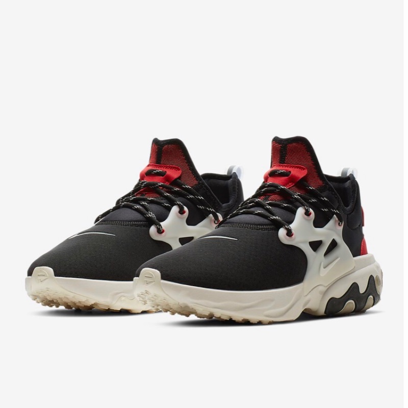 Nike React Presto 黑 紅 真品 AV2605002