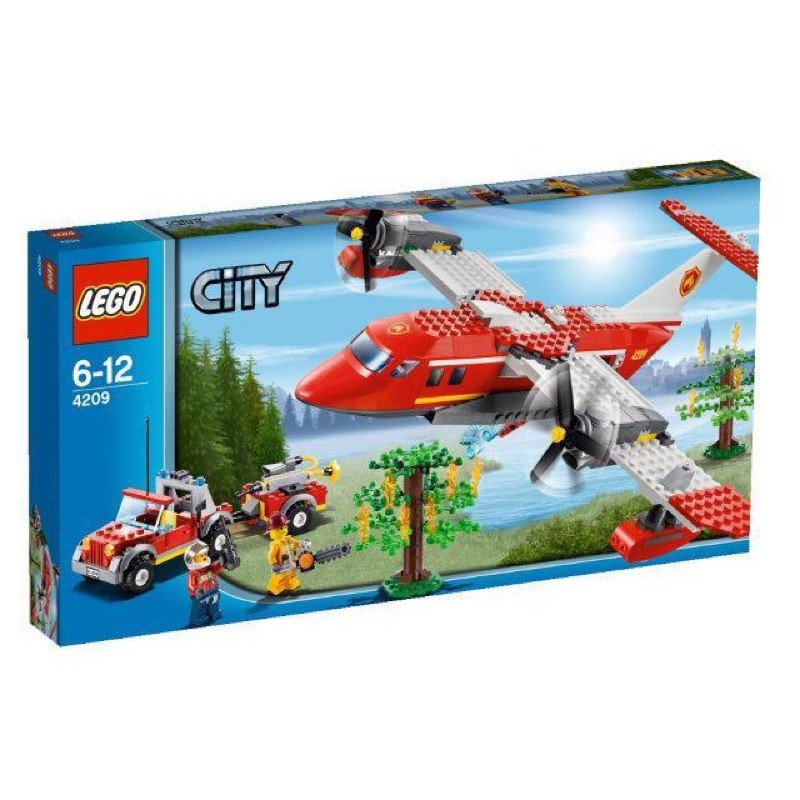 LEGO樂高4209/全新品未拆城市系列/消防飛機 Fire Plane