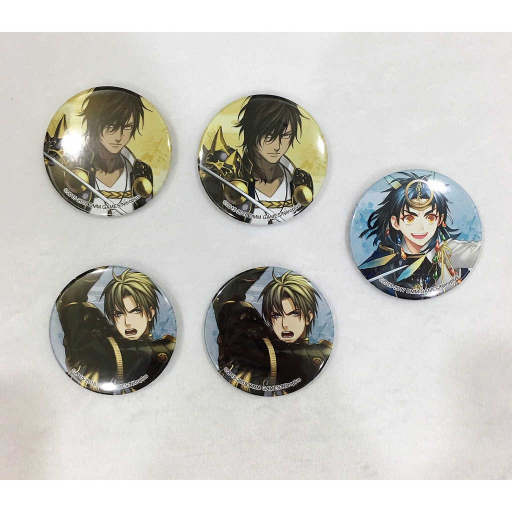 全新 刀劍亂舞極化徽章 戰鬥版 大俱利長谷部太鼓鐘貞宗粟田口左文字虎徹同田貫 刀剣乱舞 蝦皮購物