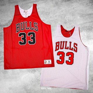 Mitchell & Ness M&N NBA Scottie Pippen 33 芝加哥公牛 皮朋 訓練雙面球衣