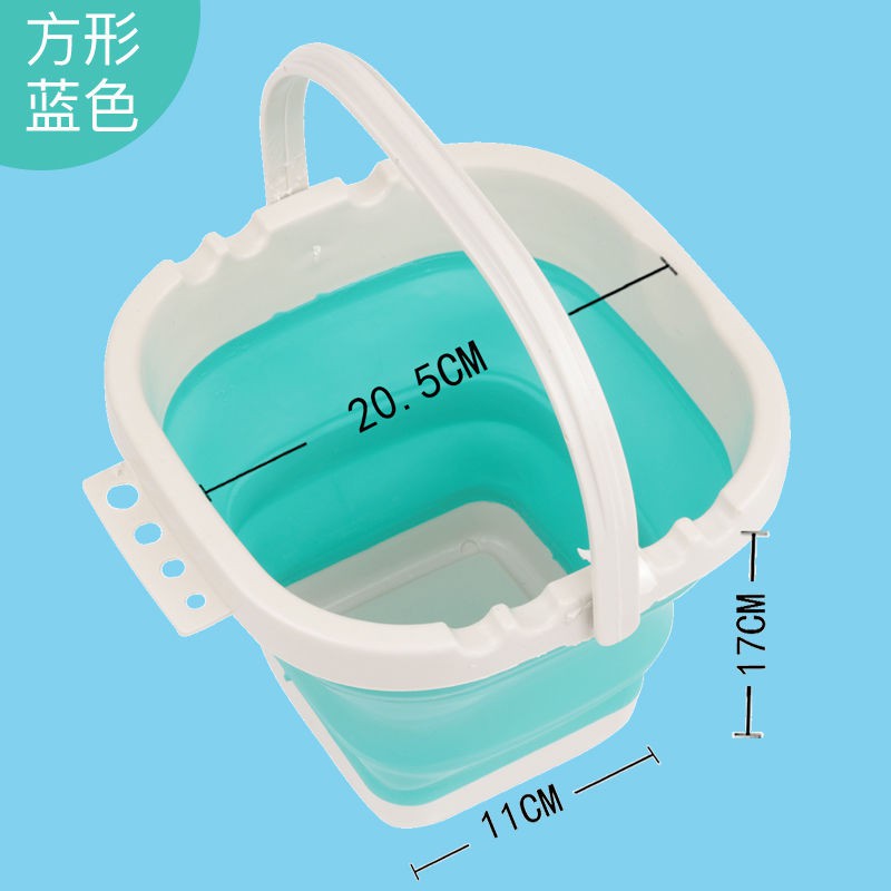 美术用具洗笔桶水桶收納涮笔桶 58折 衛莊帶隔層折疊水桶美術畫畫便攜洗筆筒水粉水彩顏料洗筆桶調色桶