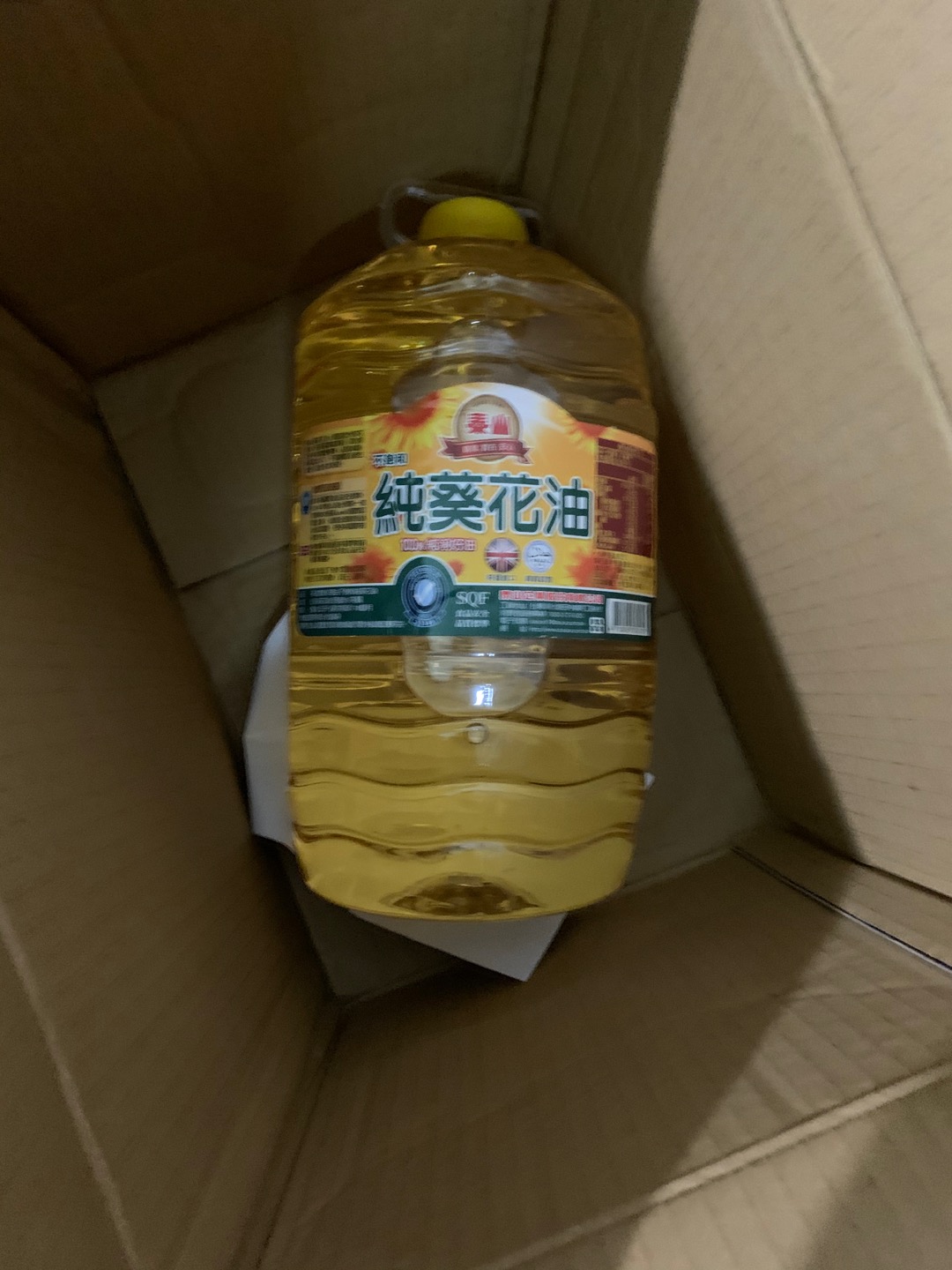 泰山健康好理由不飽和純葵花油 5l 瓶 大買家 蝦皮購物