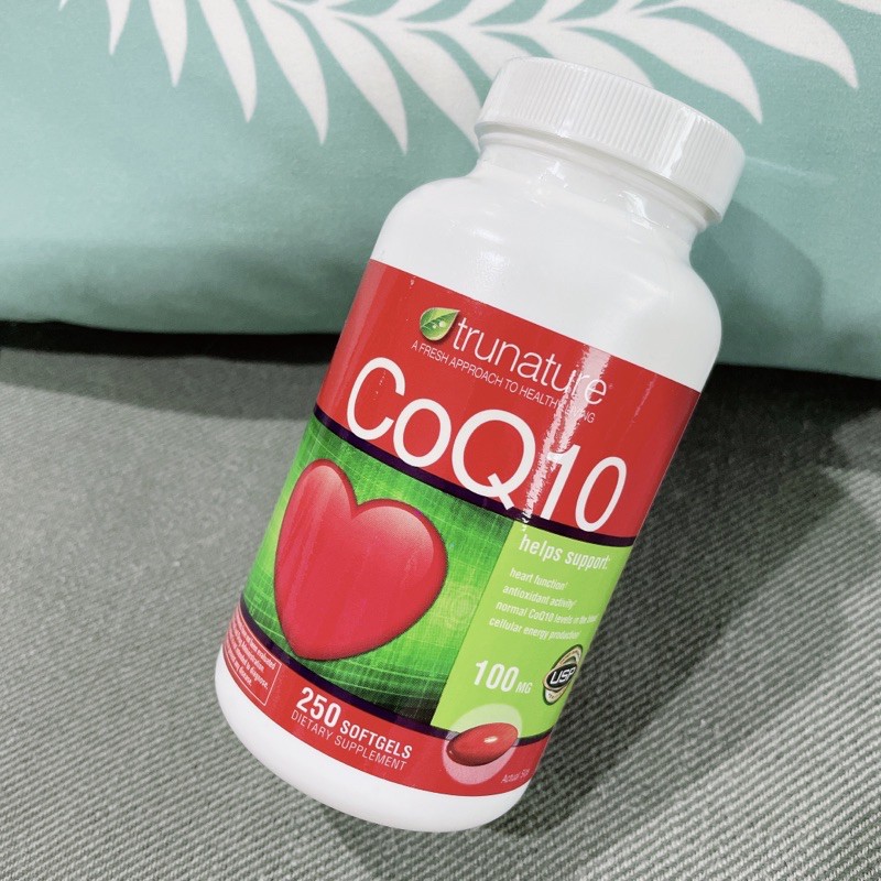 即期品美國品牌Trunature 輔酶CoQ10 100mg 250粒膠囊 Costco品牌