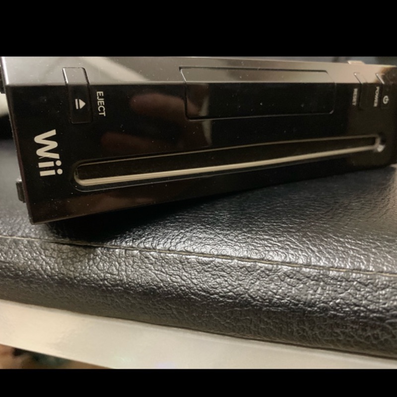 Nintendo 良品 Wii 黑色主機 全配 功能正常 附14片遊戲