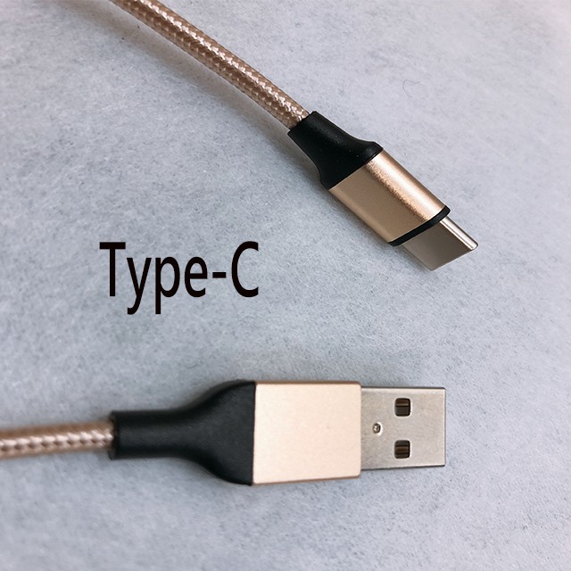 USB Type-C 充電傳輸線1M(金)