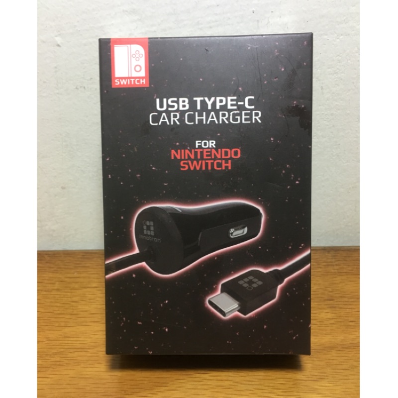 (全新）任天堂Switch車用充電器（USB Type-C)