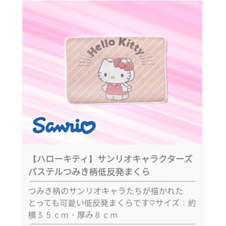 日本 三麗鷗 Hello kitty 凱蒂貓 低反發枕 枕頭 抱枕 靠墊 景品