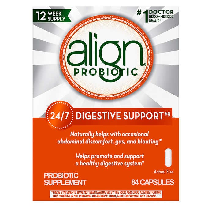 現貨(2026/02)美國好市多 Align Daily Probiotic 每日益生菌補充膠囊 ，84顆