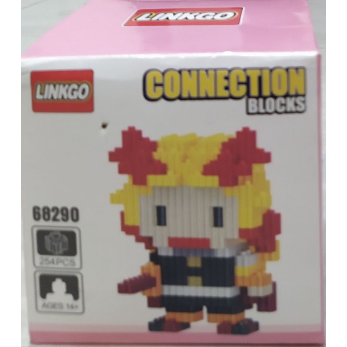 LINKGO CONNECTION BLOCKS 鬼魅之刃 炎柱 積木