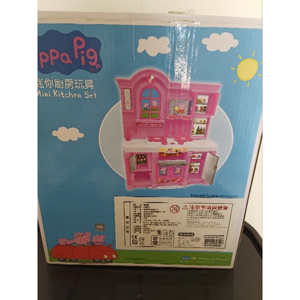 Peppa pig迷你廚房玩具二手玩具