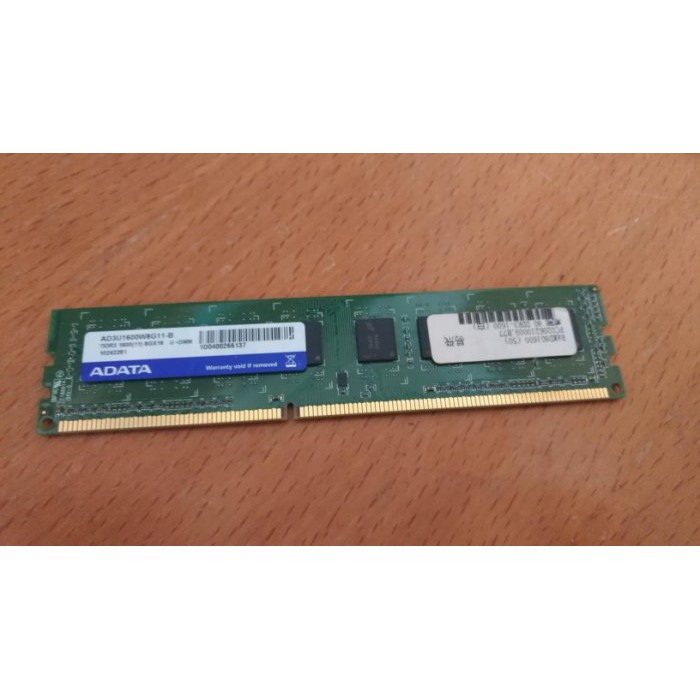 威剛 DDR3 1600 8GB 雙面美光顆粒 穩定性高 相容性佳 桌上型電腦適用