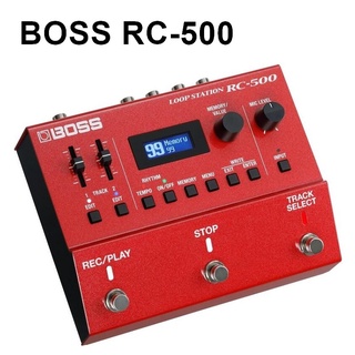 ☆唐尼樂器︵☆免運 BOSS RC-500 LOOP STATION 專業 循環 樂句循環工作站 地板型 Looper