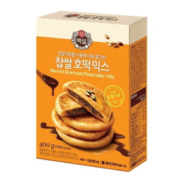 【蝦皮特選】韓國CJ 白雪糖餅粉(400g) 糖煎餅 預拌粉 糖煎餅粉 尹食堂